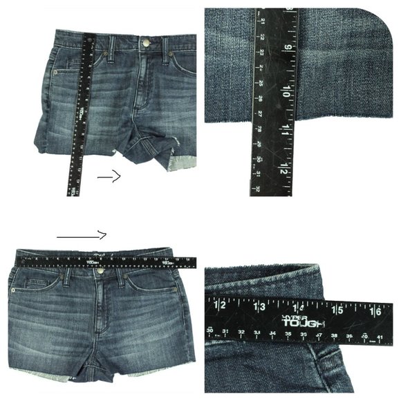 Universal Thread Shorts Jeans Size 6 / 28r 2 PCS - Picture 2 of 7